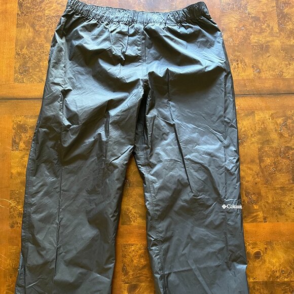 Men's Columbia Omnitech Rain pants Size XL 32L Waterproof and Breathable - Picture 1 of 8
